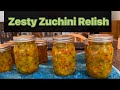 Too Many Zucchini Jar Up Some Zesty Zuchinni Relish Produce Waterbathcanning Foodpreservation