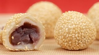 Sesame Balls Recipe (Goma Dango) ゴマ団子（芝麻球） 作り方 レシピ