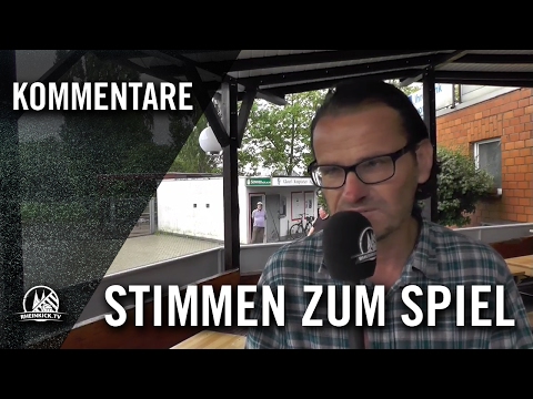 Die Stimmen zum Spiel (GKSC Hürth - BCV Glesch-Paffendorf, Testspiel) | RHEINKICK.TV