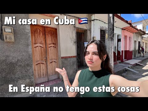 Así son las Casas de Cuba 🇨🇺. Diferencias de mi casa en Cuba y mi casa en España…