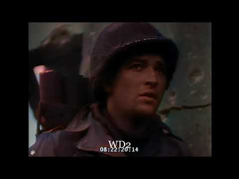 WW2 COLOR! Allied Air Attacks On Germany; Rhine Offensive! World War 2 Nazi Shot Dead @ End!