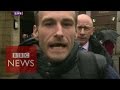 Election 2015: Reporter heckled in live TV report.