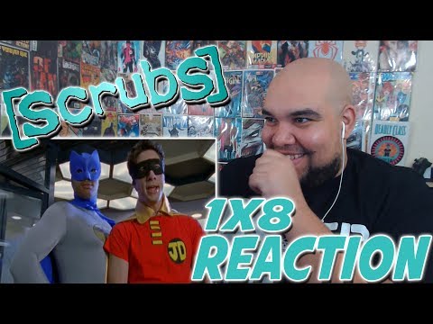Scrubs 1x8 REACTION "My Fifteen Minutes" Episode 8 Reaction