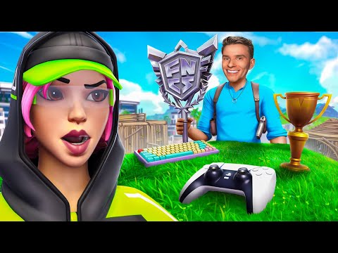 DAS ERSTE FORTNITE CREATOR DUELL GEGEN ALVI 👑