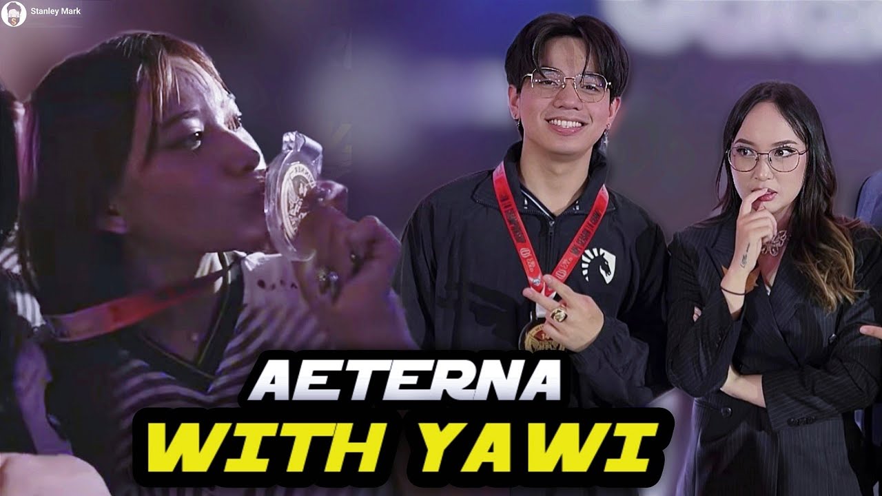 Aeterna was So PROUD of TLID She Even Took The Chance To Take a PICTURE With Yawi 😂