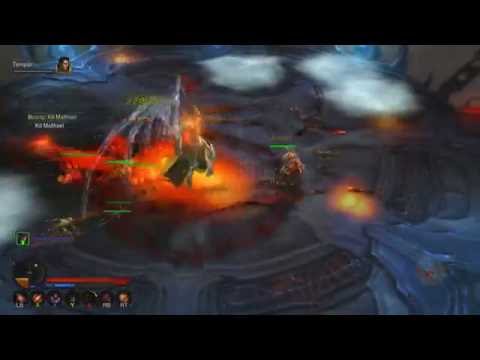 Diablo 3 Reaper of Souls Xbox 360 2.0.6 Demon Hunter All Uber Bosses and Malthael T6