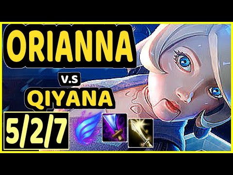DOPA (APDO) (ORIANNA) vs QIYANA - 5/2/7 KDA MID CHALLENGER GAMEPLAY - KR