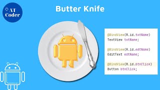 Butter Knife Library thay thế findViewById - Android Studio