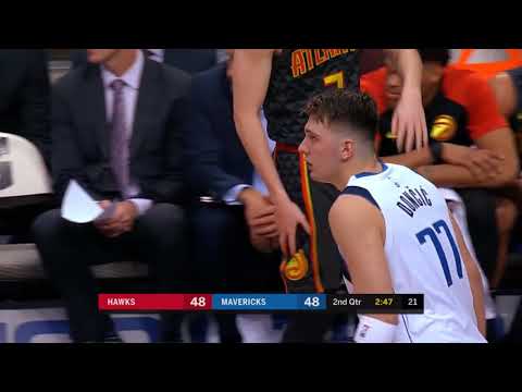 Luka Dončić With 2 Extremely Nice Assists to Deandre Jordan!