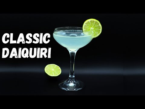 Classic Daiquiri Cocktail Recipe | Simple and Easy