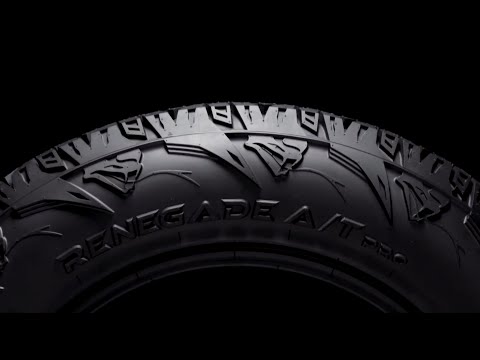 Radar Renegade A/T Pro: Rattlesnake inspired Dual Sidewall to customize the look of your vehicle