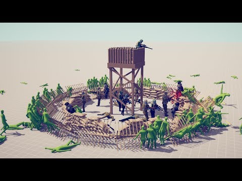 ZOMBIE LAST STAND - Totally Accurate Battle Simulator TABS