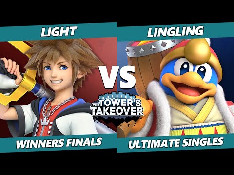 Towers Takeover 15 Winners Finals - Light (Sora) Vs. LingLing (Daisy, Dedede) SSBU Ultimate
