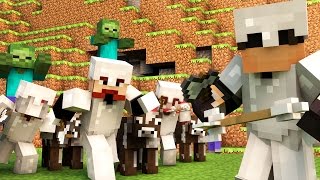 MONSTER MAZE MADNESS?! | Minecraft Mini-Game MASHUP! /w Facecam