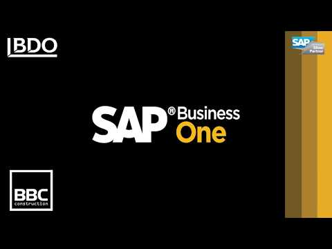 BBC Construction Success Story with BDO and SAP Business One