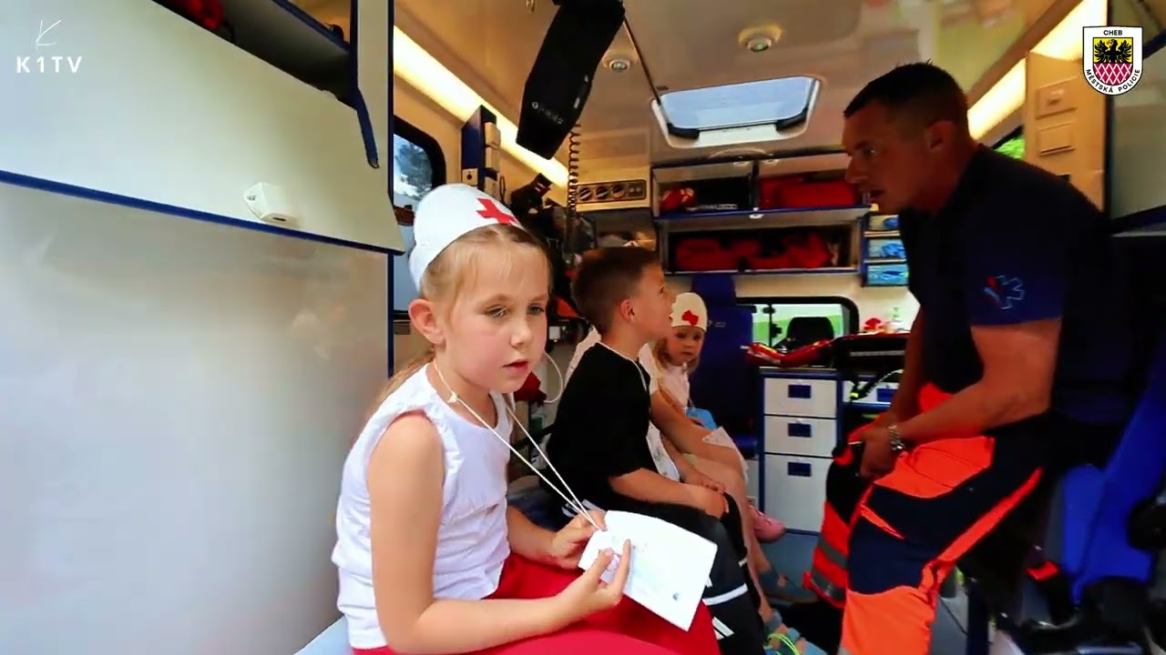 Den dětí s IZS v Mateřské škole v ulici Osvobození v Chebu 🧒🚑🚓🚒