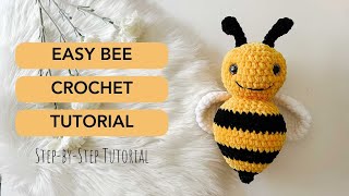 EASY Crochet Bee Tutorial ✨ l FREE Crochet Pattern