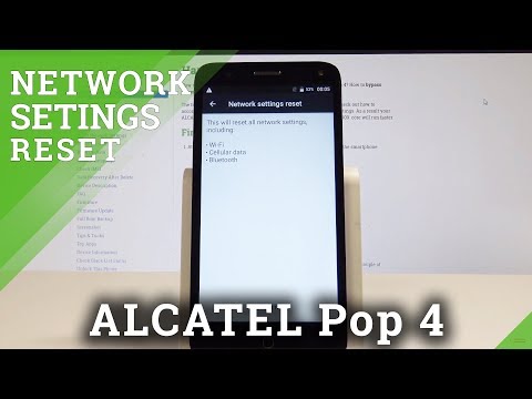 How to Reset Network Settings in ALCATEL Pop 4 - Fix Network Settings