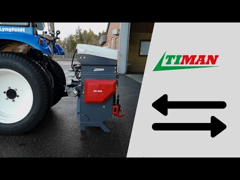 How to install Combi Spreader on Tractor | Montage CS200 Traktor | Tilkobling/frakobling saltspreder