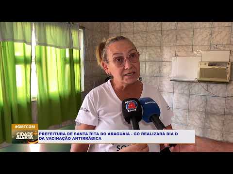 PREFEITURA DE SANTA RITA DO ARAGUAIA   GO REALIZARÁ DIA D  DA VACINAÇÃO ANTIRRÁBICA