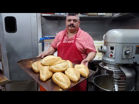 Como hacer bolillo directo sin reposo facil