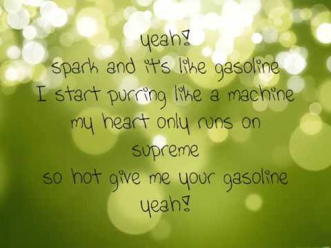 Britney Spears - Gasoline Lyrics
