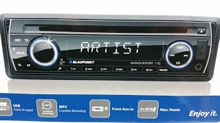 How to install radio cd blaupunkt  a smart car