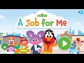 Sesame Street A Job For Me PBS Kids
