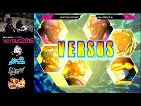 Versus 2018 - Marvel vs Capcom 2 Exhibition FT10 - Sanford Kelly vs Justin Wong [1080p/60fps]