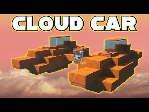 Minecraft Tutorial: Star Wars: How to Make a Cloud Car