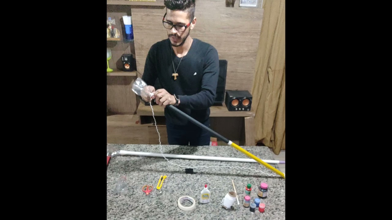 Confecção de um Dardo do Atletismo