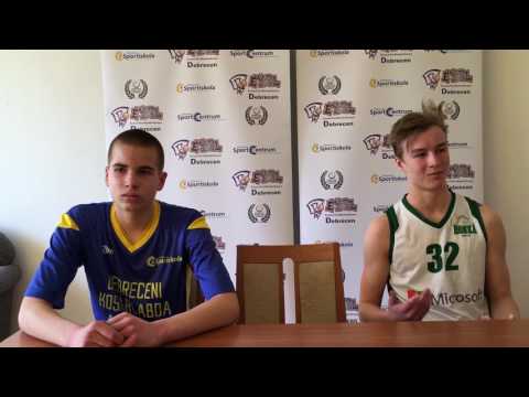 Tapiolan Honka (FIN) - Debreceni Kosarlabda Akademia-DSI (HUN) PRESS CONFERENCE