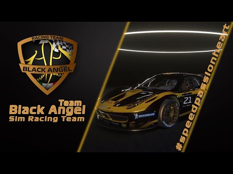 Black Angel Team Ferrari 458 GT2 Assetto Corsa