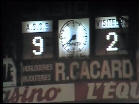 ASSE 9-2 Metz - 38e journée de D1 1981-1982
