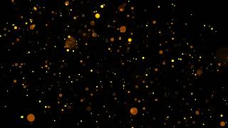 Abstract Motion Shining Gold Particles Background - 10 Hour Version - Free Stock Video