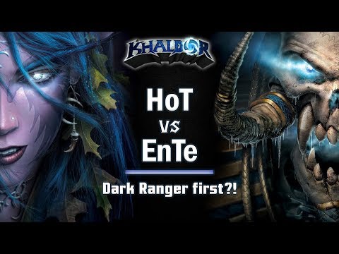 ► WarCraft 3 - Hot (NE) vs. EnTe (UD) - Dark Ranger first!
