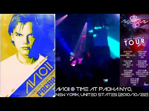 Avicii @ North America Tour, PACHA NYC DEBUT, Pacha, New York City, United States (2010/10/22)