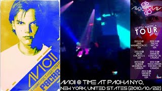 Avicii @ North America Tour, PACHA NYC DEBUT, Pacha, New York City, United States (2010/10/22)