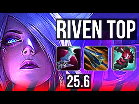 RIVEN vs QUINN (TOP) | 7 solo kills | EUW Diamond | 25.6