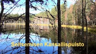 preview picture of video 'Hike in Finland: Seitsemisen kansallispuisto  Liesijärvi laavu 5.10.2014'