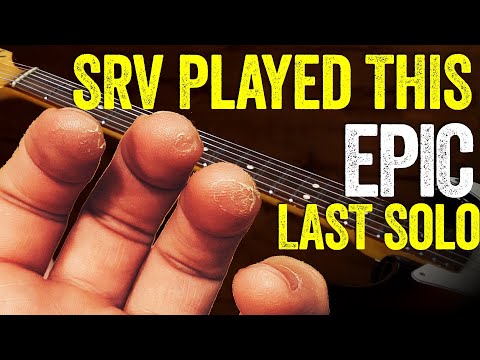 Learn SRV's EPIC Final Solo | Blues Jam To Sweet Home Chicago!!