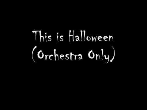 This Is Halloween The Actual Instrumental!