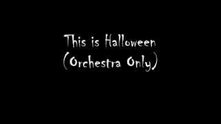 This Is Halloween The Actual Instrumental!