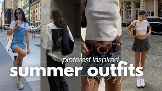 put together some summer fits with me (easy + realistic outfit inspo)
