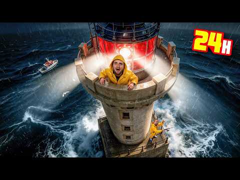 ON VIT 24H DANS UN PHARE EN PLEINE MER !