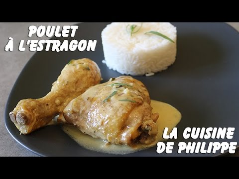 Poulet à l'estragon