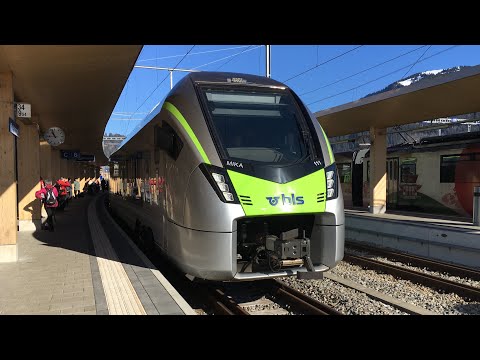 Abfahrt BLS Mika 111 aus Zweisimmen