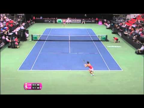 Highlights: Gabriela Dabrowski (CAN) v Karolina Pliskova (CZE)