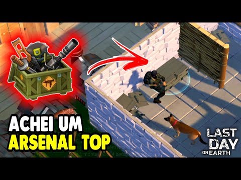 ACHEI UM ARSENAL TOP NA INVASÃO - Last Day On Earth