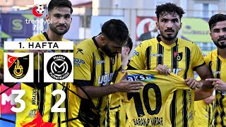 İstanbulspor (3-2) Manisa FK - Highlights/Özet | Trendyol 1. Lig - 202